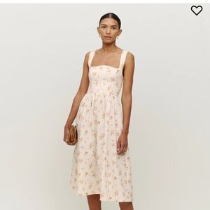 Reformation Tagliatelle linen dress